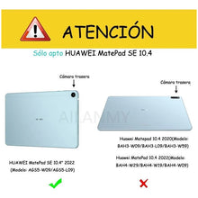Load image into Gallery viewer, Funda Con Teclado Para Huawei Matepad Se 10.4 Ags5-w09/l09 Negro