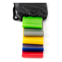 Cargar imagen en el visor de la galería, Set 5 Bandas Elásticas De Resistencia Mercado Libre Basics Negro