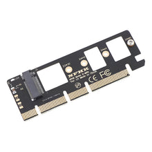 Cargar imagen en el visor de la galería, Tarjeta Adaptadora M2 M.2 Nvme Ssd A Pcie 3.0 X16 X8 X4
