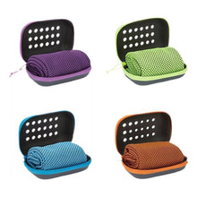 Cargar imagen en el visor de la galería, Toalla Deportiva Refrescante Xl Fácil Secado Púrpura