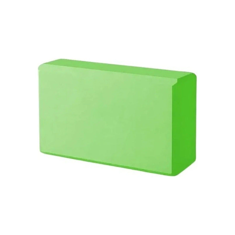 Ladrillo Bloque Goma Eva Yoga Pilates Ejercicios Verde Verde