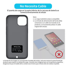 Cargar imagen en el visor de la galería, Funda Cargador Bateria Para Samsung Galaxy Note 10 5000mah Negro