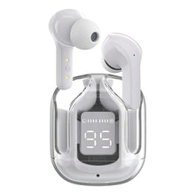 Load image into Gallery viewer, Audifonos Inalámbricos Pantalla Digital Reducción Ruido Ipx4 Color Blanco