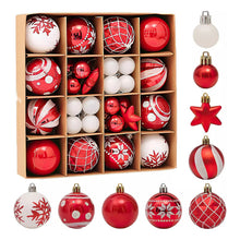 Cargar imagen en el visor de la galería, Esferas Navideñas Doradas Adornos Árbol Navidad Decoración Rojo Esferas Navidenas Doradas Adornos Arbol Navidad Decoracion