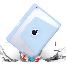 Load image into Gallery viewer, Funda Giratoria Para Ipap 7 8 9 Gen 10.2/pro 10.5 Gris Geometrico
