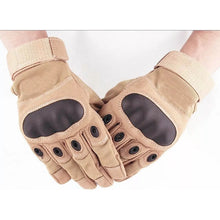 Cargar imagen en el visor de la galería, Guante Táctico Moto Outdoor Coyuntura Rígida Ocre M
