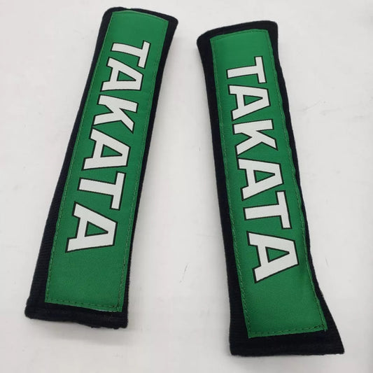 2 Cubre Cinturon Auto Tuning Universal Rg_imports Verde Oscuro