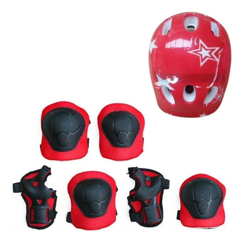 Juego De 7 Protectores Para Cascos De Patinaje Sobre Ruedas