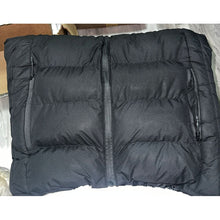 Load image into Gallery viewer, Chaqueta Sin Mangas Acolchada Con Capucha Removible M Negro M Negro