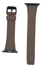 Cargar imagen en el visor de la galería, Correa Para Applewatch Silicona + Protector Cristal 40mm Café