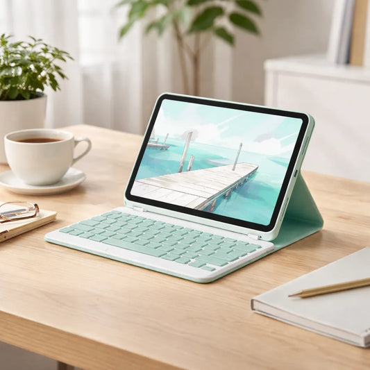 Funda Para iPad + Teclado Mouse 10.2/10.5