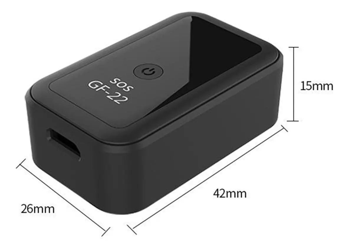 Localizador Para Vehiculos Gps Mini Rastreador Gf22 Portátil