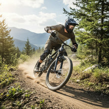 Cargar imagen en el visor de la galería, Protecciones Rodilleras Y Coderas Articuladas Moto Y Bici Negro Única