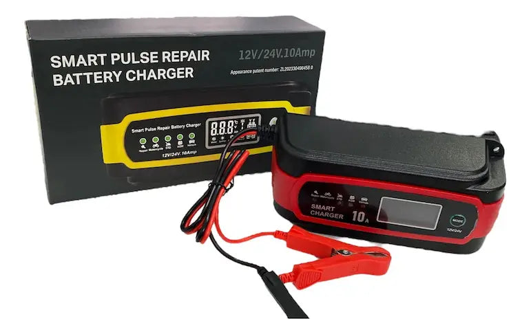 Cargador de Batería Inteligente y Rápido 12V 10A / 24V 5A