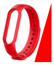 Load image into Gallery viewer, Xiaomi Correa para Smart Band 7 Silicona Rojo