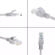 Cargar imagen en el visor de la galería, Cable Utp Cat 5e Rj45 Armado 20 Metros Gris