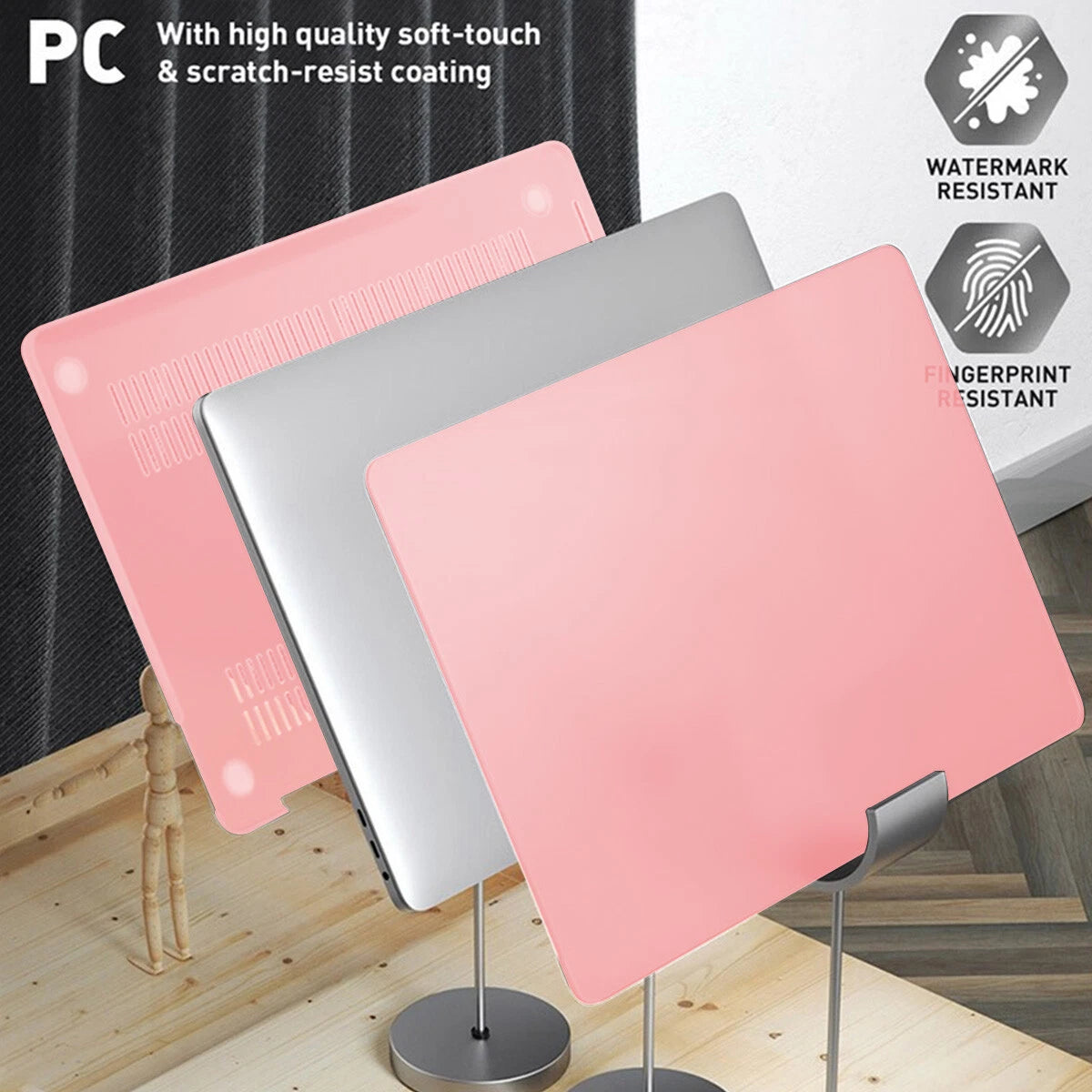 Carcasa para MacBook Pro 14" M1 Pro – Rosado Transparente