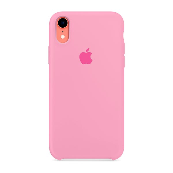 Carcasa Silicona iPhone XR Rosa
