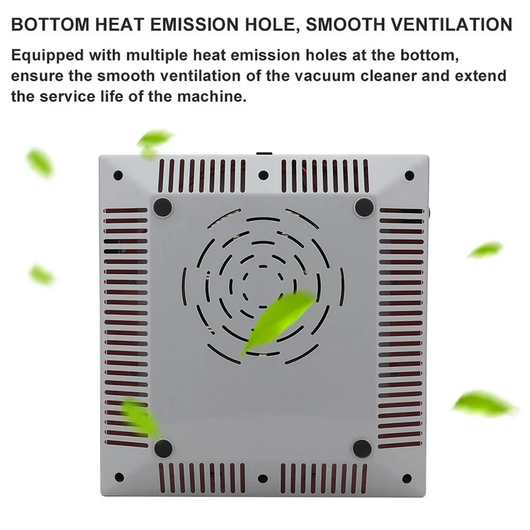 Extractor De Polvo Para Uñas Profesional 80w Rosa