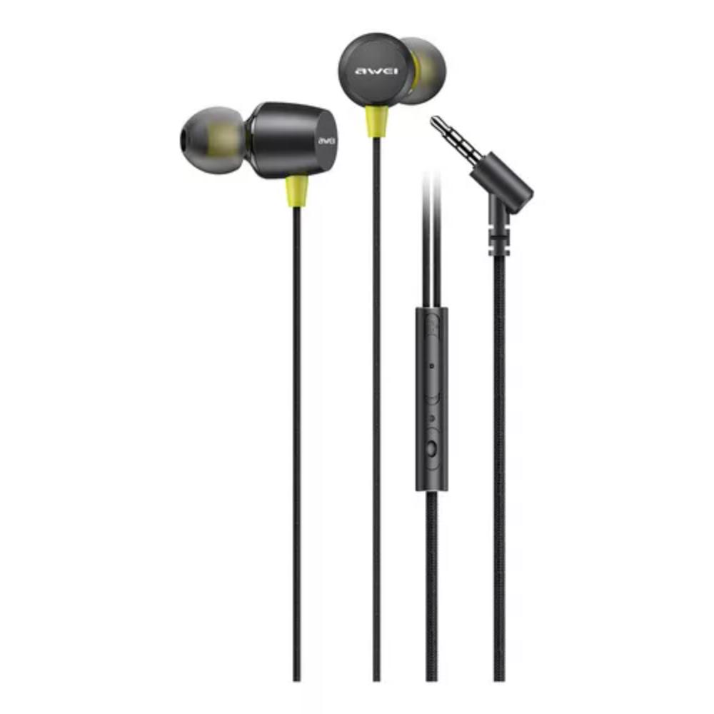 Audifonos Awei L5 In Ear Jack 3.5mm Negro