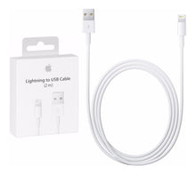 Cargar imagen en el visor de la galería, Cable 1 metro con conector lightning USB | NUEVO
