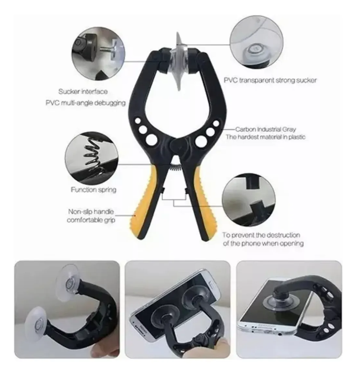 Kit Herramientas Reparación 18 En 1 Pinza Separador Display