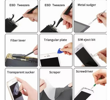 Load image into Gallery viewer, Kit Herramientas Reparación 18 En 1 Pinza Separador Display
