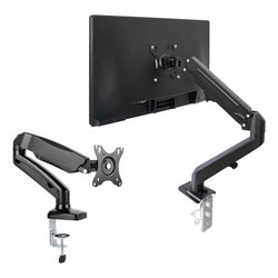 Soporte Ergonomico A Gas Para Monitor De Escritorio 17 A 32° Color Negro