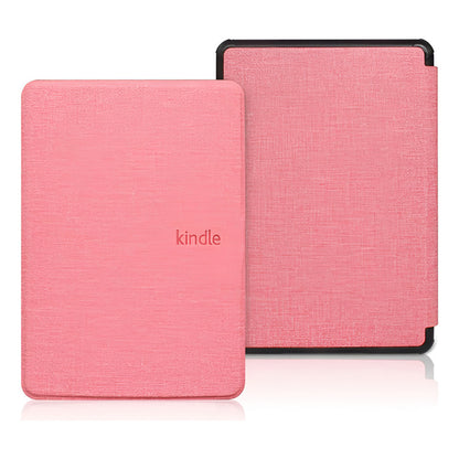 Funda Con Tapa Para Kindle 6 Básico 10a/11a Gen Resistente Rosa