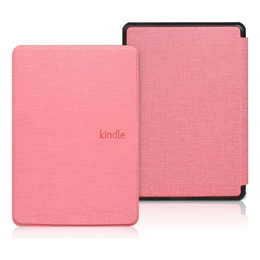 Funda Con Tapa Para Kindle 6 Básico 10a/11a Gen Resistente Rosa