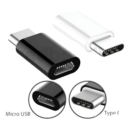 Adaptador Conector Tipo CA Micro Usb V8 Android Ss Plateado
