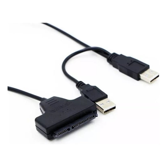 Adaptador Usb 2.0 Doble Disco Duro Ssd Sata 2.5