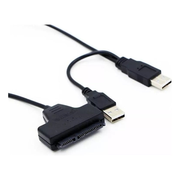 Adaptador Usb 2.0 Doble Disco Duro Ssd Sata 2.5