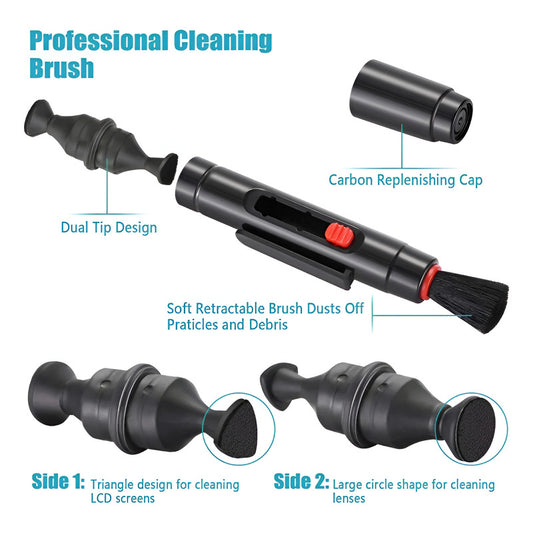 Set De 10 Kit Limpieza Cámara Sensor Y Lentes Limpiador Set