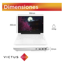 Cargar imagen en el visor de la galería, Notebook Hp Victus 15-fb2028la Amd Ryzen 5 8gb Ram Nvidia Geforce Rtx 2050 512gb Ssd 15.6  (nuevo Con Caja Abierta)
