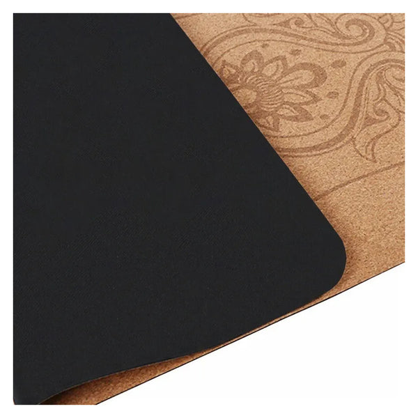 Esterilla De Yoga Corcho Y Látex Natural 5,5 Mm Beige