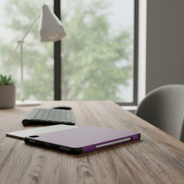 Carcasa Para iPad Air M1 10.9 Con Ranura Pencil Violeta