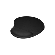 Cargar imagen en el visor de la galería, Mouse Pad Apoya Muñeca Gel Ergonómico Antideslizante Ultra Color Negro
