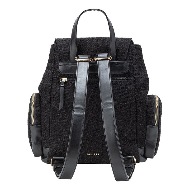 Mochila Secret Lyon Fw24 Negro L