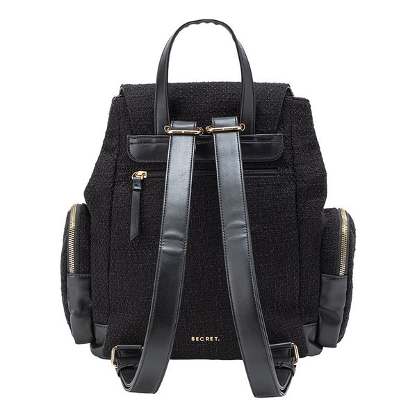 Mochila Secret Lyon Fw24 Negro L