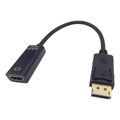 Cable Adaptador Displayport A Hdmi - Dp A Hdmi Negro Negro