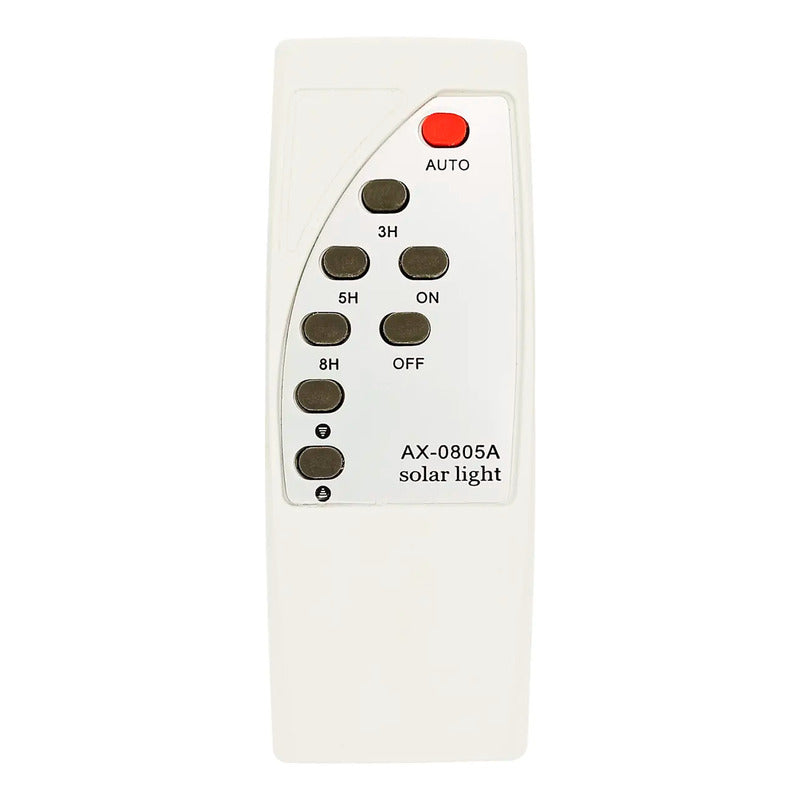 Luminaria 80w Solar Ip67 Sensor De Movimiento Blanco