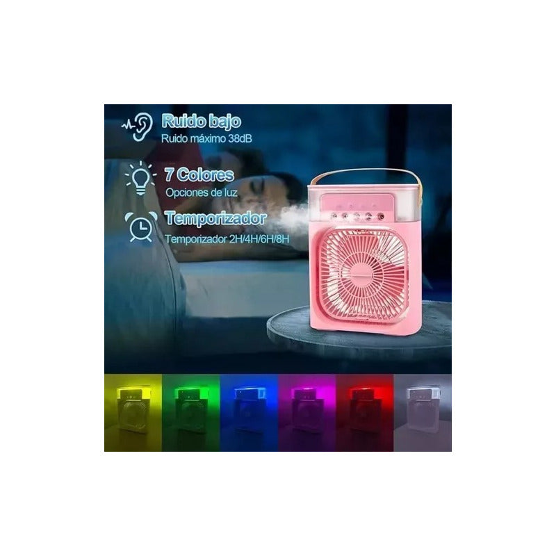 Ventilador Portátil Hunifiicador De Aire Frio  Portátil Usb