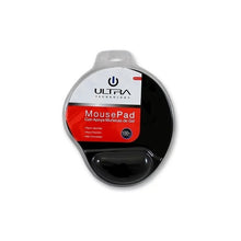 Cargar imagen en el visor de la galería, Mouse Pad Apoya Muñeca Gel Ergonómico Antideslizante Ultra Color Negro

