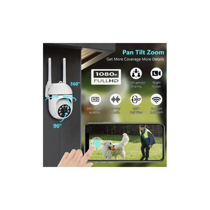 Cámara Teruhal Wifi 1080p 360° Blanco