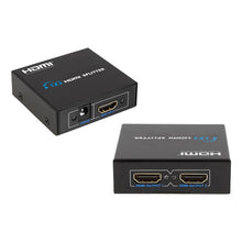Cargar imagen en el visor de la galería, Splitter Hdmi 1x2 Full Hd Activo 2 Salidas 1080p Tv / Metal
