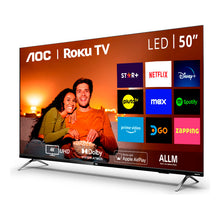 Cargar imagen en el visor de la galería, Smart Tv 50u6125/78g 50&#39;&#39; 4k Led Negro Aoc (nuevo Con Caja Abierta)
