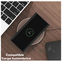 Cargar imagen en el visor de la galería, Carcasa De Cuero Premium Samsung Galaxy S22 Ultra Azul Oscur Azul Oscuro
