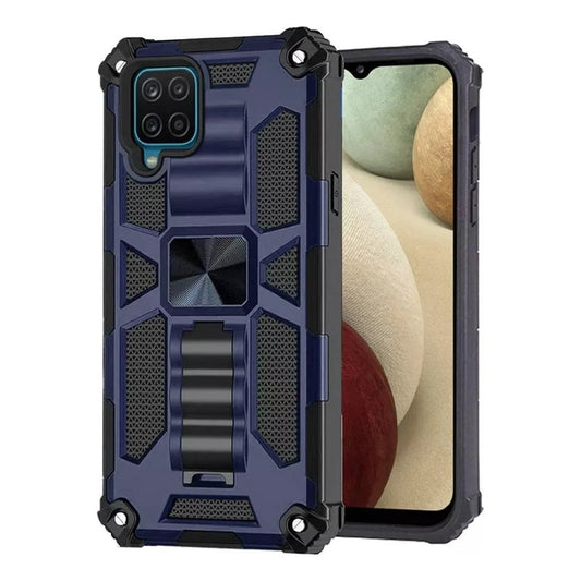 Carcasa Samsung Galaxy M12 / A12 Antishock Reforzada Azul Oscuro