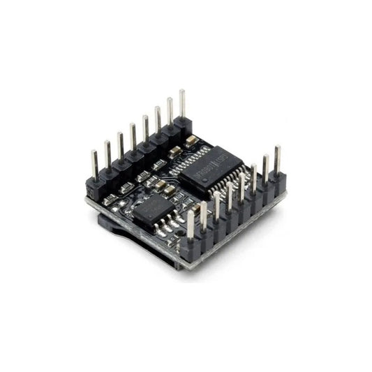 Módulo Reproductor Audio Digital Mp3 Serial Slot Sd [ Max ] Plateado